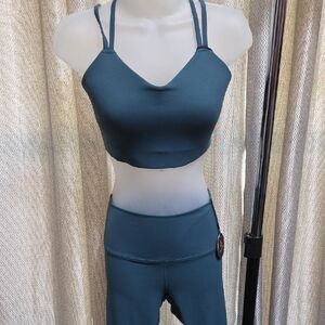 Apple Bottoms Teal Athletic Set
